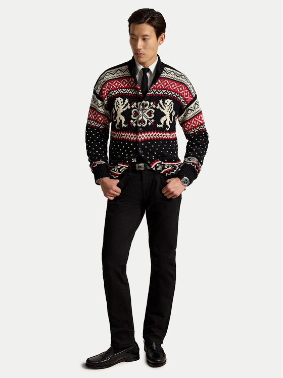 Polo Ralph Lauren Polo Ralph Lauren Kardigan 710B28784001 Czarny Regular Fit