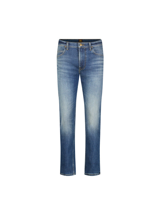 Lee Lee Jeansy RIDER Niebieski Slim Fit