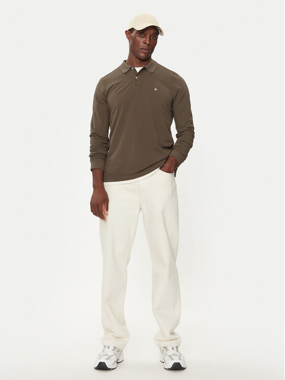 United Colors Of Benetton United Colors Of Benetton Polokošeľa 3089J3204 Hnedá Regular Fit