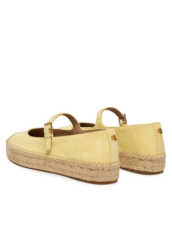 LAUREN RALPH LAUREN LAUREN RALPH LAUREN Espadrilky 802P06401005 Žlutá
