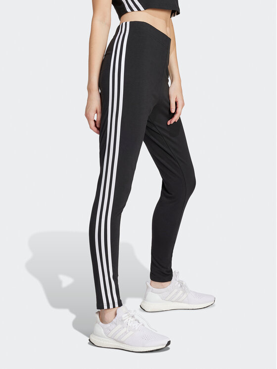 adidas adidas Colanți Future Icons 3-Stripes IP1570 Negru Slim Fit