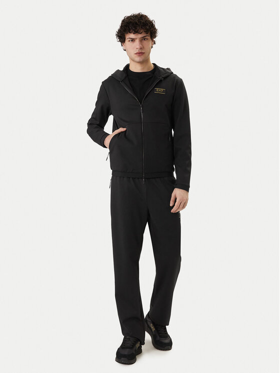 EA7 Emporio Armani EA7 Emporio Armani Majica dugih rukava 7M001335 AF16658 UC001 Crna Regular Fit