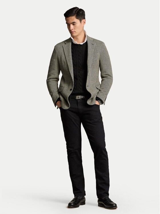 Polo Ralph Lauren Polo Ralph Lauren Džemper Roving 710775885012 Crna Regular Fit