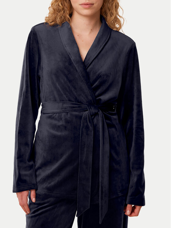 Triumph Triumph Hommikumantel Sensual Velour 10221171 Tumesinine