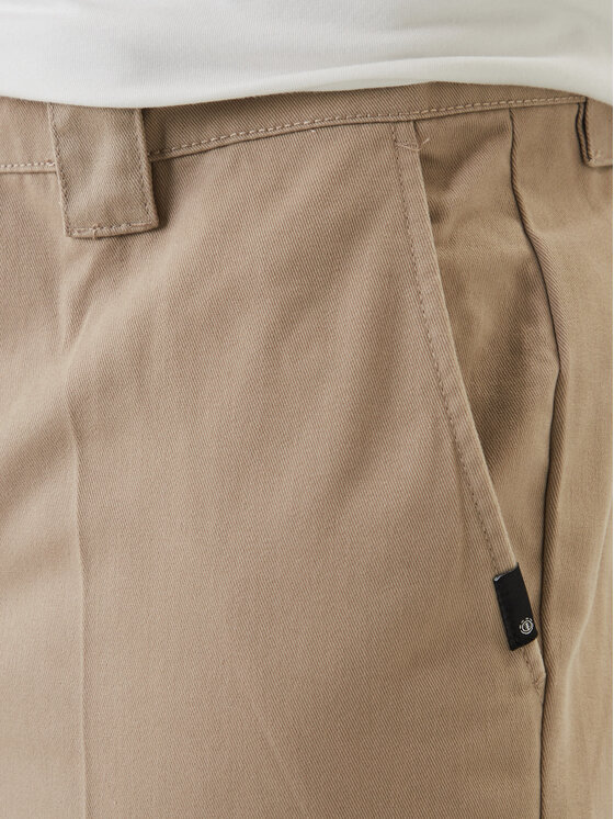 Element Element Chino nohavice Relax Work ELYNP00181 Béžová Relaxed Fit