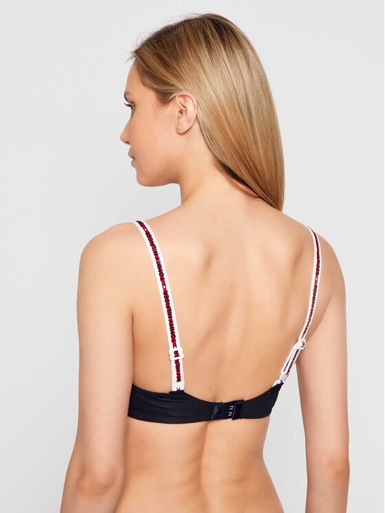 Tommy Hilfiger Tommy Hilfiger Grudnjak bez žice Lighty Lined UW0UW02413 Tamnoplava