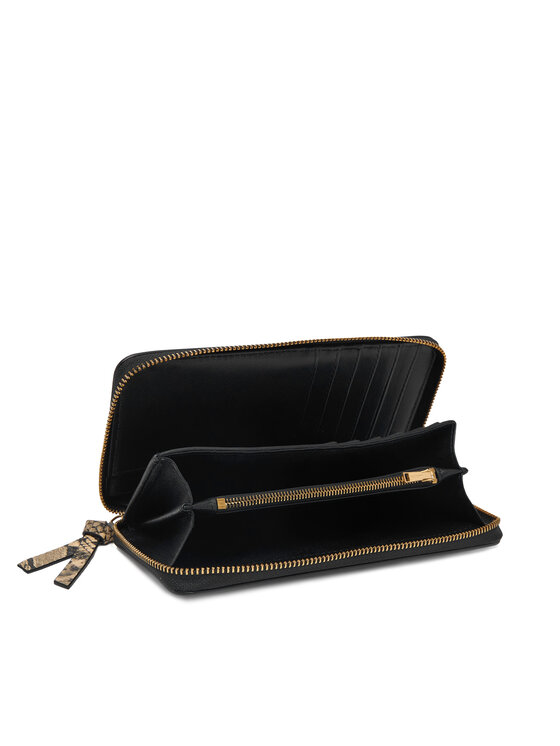 Tommy Hilfiger Tommy Hilfiger Portofel Th Leather Lrg Za Wallet AW0AW18941 Negru