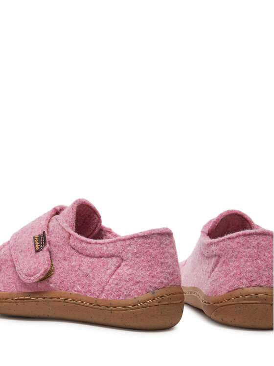 Froddo Froddo Пантофи Barefoot Wooly Slippers G1700341-10 S Розов