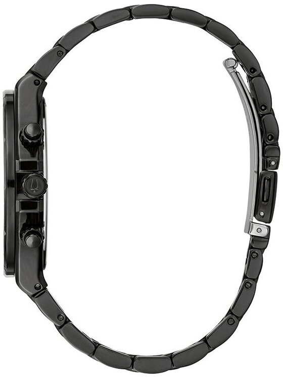 Bulova Bulova Zegarek 98A242 Czarny
