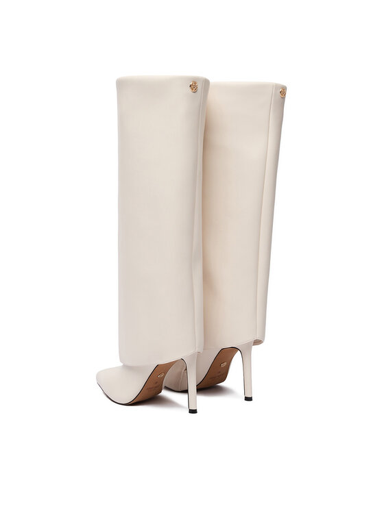 Nine West Nine West Kozačky CEO-SAIDA-01 Écru