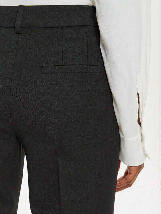 Marella Marella Pantaloni di tessuto Sofocle 2423136182 Nero Regular Fit