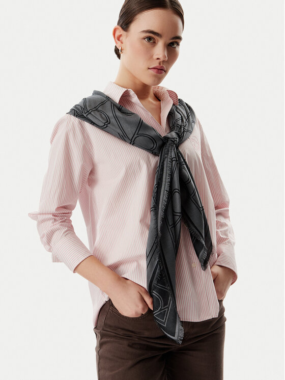 Calvin Klein Calvin Klein Бандана Emblem Aop Contrast Lw Square Sc LV04F8077G Черен