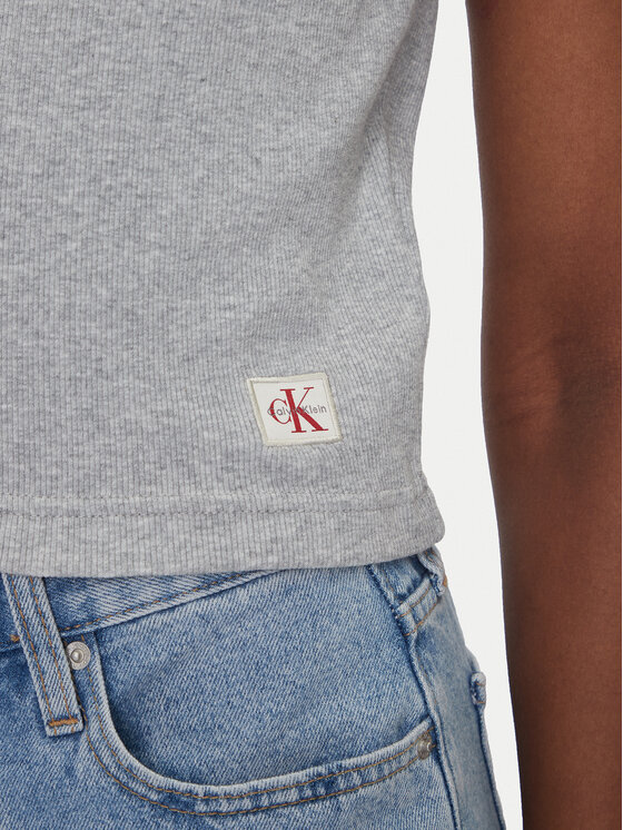 Calvin Klein Jeans Calvin Klein Jeans T-Shirt LV047C910G Γκρι Regular Fit
