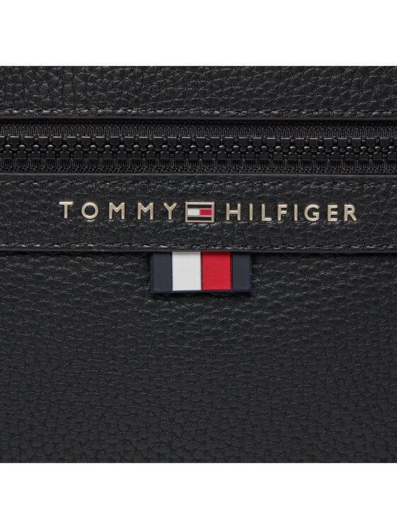 Tommy Hilfiger Tommy Hilfiger Taška cez rameno Essential Pu Ew Reporter AM0AM12093 Čierna