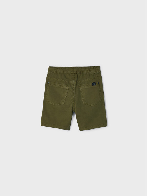 Mayoral Mayoral Шорти з тканини 3224 Зелений Regular Fit
