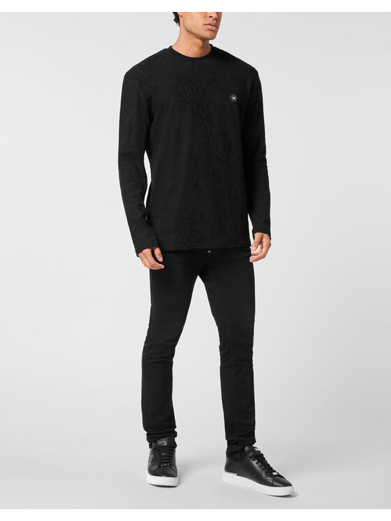 PHILIPP PLEIN PHILIPP PLEIN T-shirt 26191 Nero Regular Fit