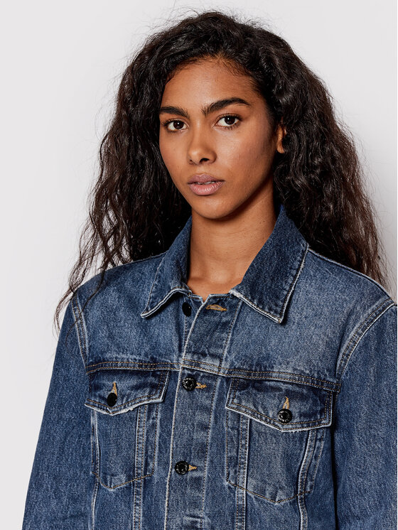 Giacca di jeans FBLO25002J Blu Regular Fit