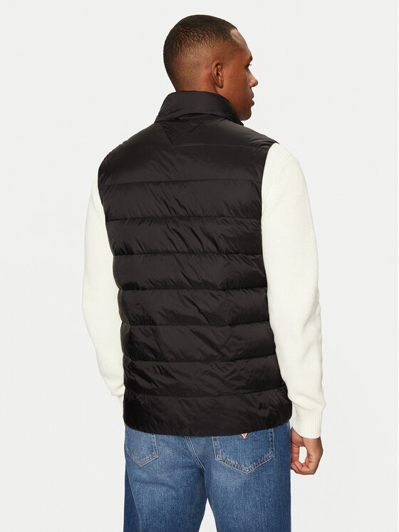 Tommy Jeans Tommy Jeans Prsluk DM0DM20663 Crna Regular Fit
