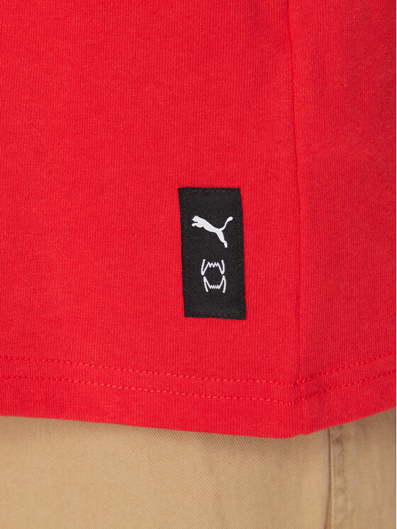 Puma Puma T-Shirt Showtime 624740 Rot Regular Fit