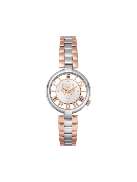 Plein Sport Plein Sport Laikrodis Tiger Luxe PSMBA0423 Auksinė