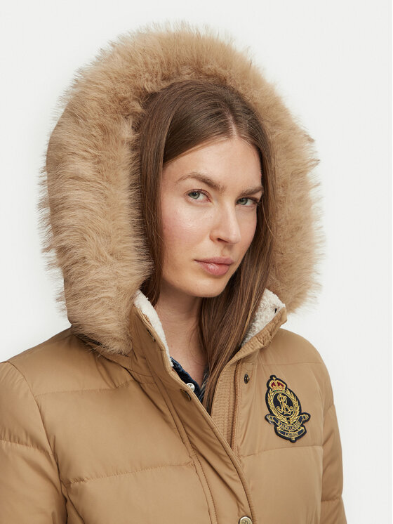 LAUREN RALPH LAUREN LAUREN RALPH LAUREN Giubbotto piumino 297P23455003 Marrone Regular Fit