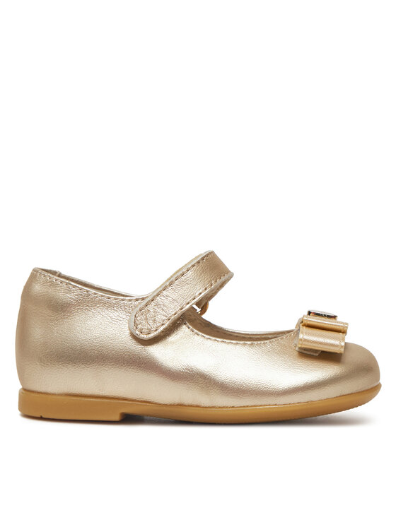 Dziecięce Baleriny Tommy Hilfiger, Rozmiar 21, Złote, Ballerina T1A3-33927-0220 M