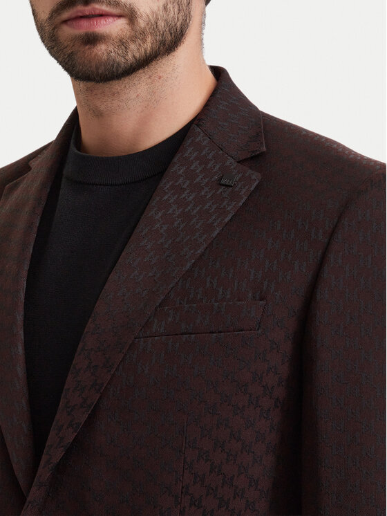 KARL LAGERFELD KARL LAGERFELD Сако 155200 564115 Черен Slim Fit