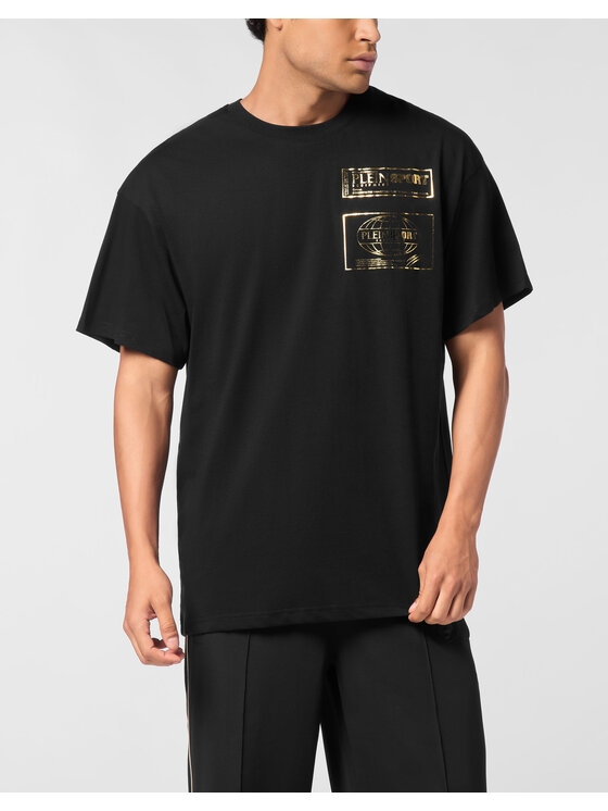 Plein Sport Plein Sport T-krekls 28013 Melns Regular Fit
