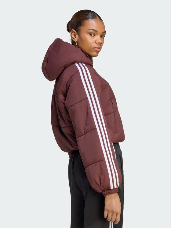 adidas adidas Kurtka puchowa 169399 Czerwony Loose Fit