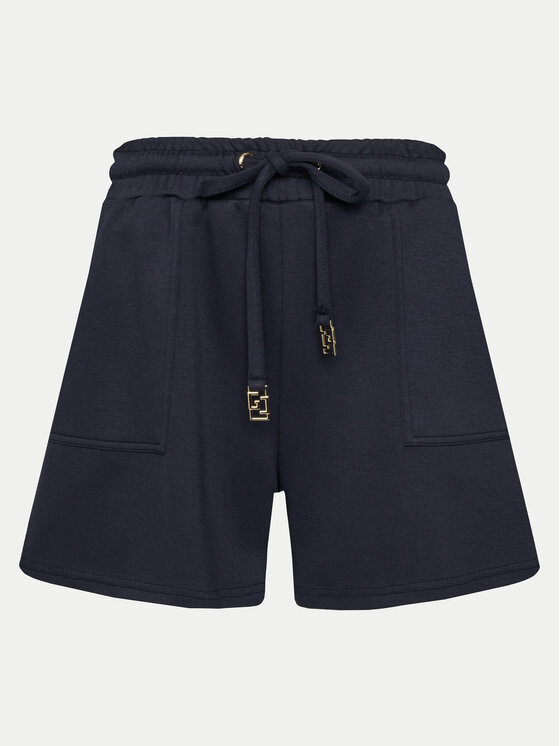 Gaudi Gaudi Stoffshorts 511BD24007 Dunkelblau Regular Fit