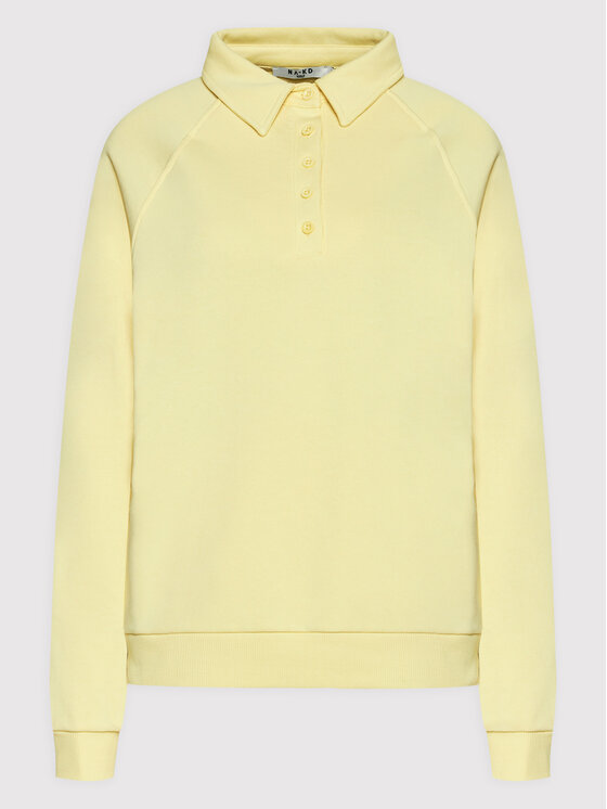 NA-KD NA-KD Світшот 1100-005423-3116-003 Жовтий Oversize