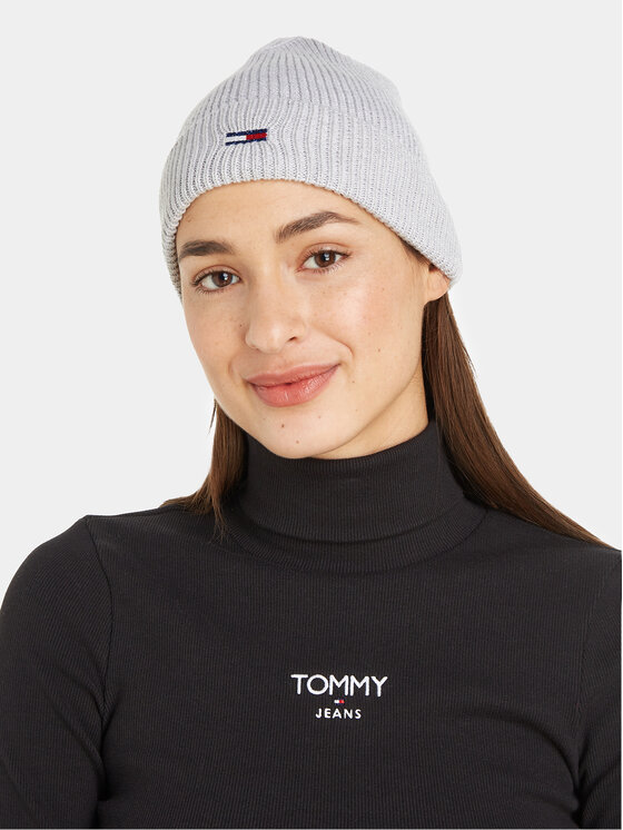 Tommy Jeans Tommy Jeans Шапка Tjw Flag Beanie AW0AW15474 Сив