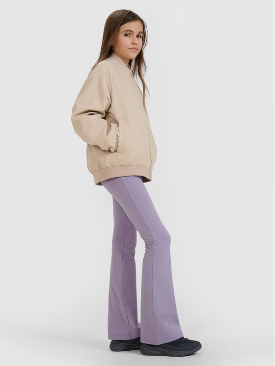 4F 4F Μπουφάν μεταβατικό 4FJWSS25TJACF184-82S Καφέ Oversize