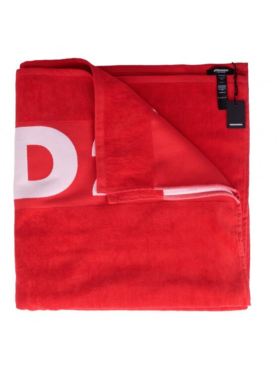 Dsquared2 Dsquared2 Plážová osuška D7P004270_3 Červená