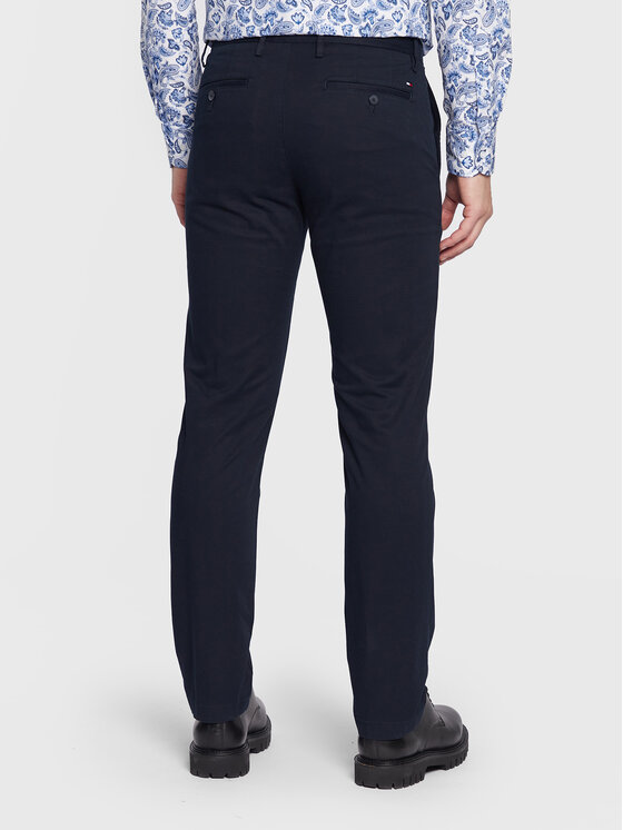 Tommy Hilfiger Tommy Hilfiger Chinos Core Denton MW0MW28884 Sötétkék Straight Fit