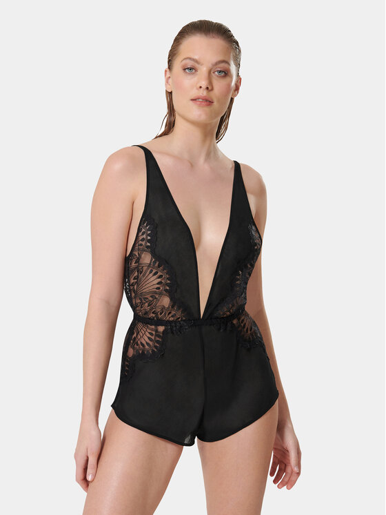 Bluebella Pigiama Augusta 42283 Nero Feminine Fit, taglia : 42