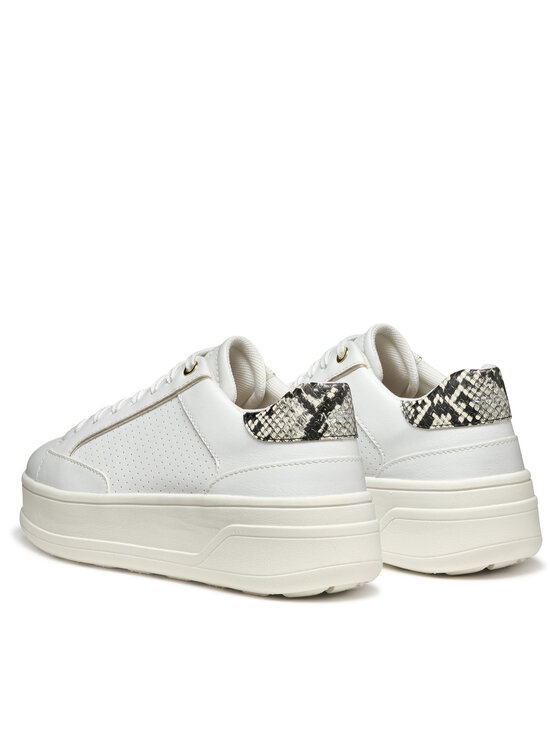 Geox Geox Sneakersy D Spherica Ecub-2 D55WVB 0BCAR C0405 Bílá