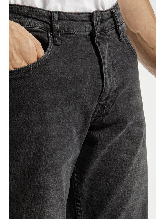 Cross Jeans Cross Jeans Jeansy E 169-116 Czarny Slim Fit