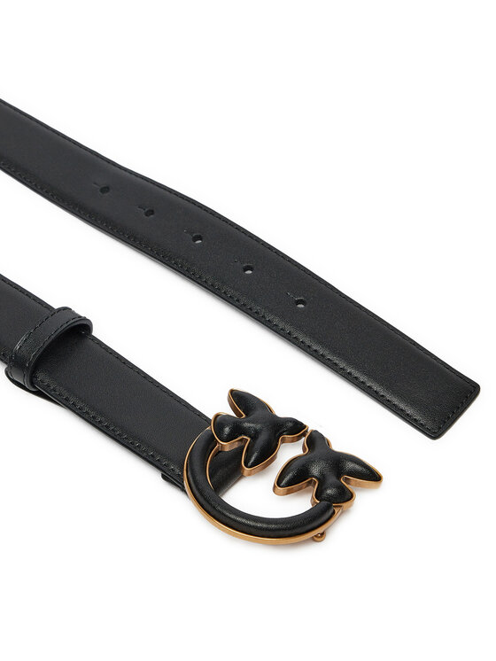 PINKO Pinko Dámský pásek Love Bery Click Puff H3 Belt AI 24-25 PLT01 103792 A1Z5 Černá