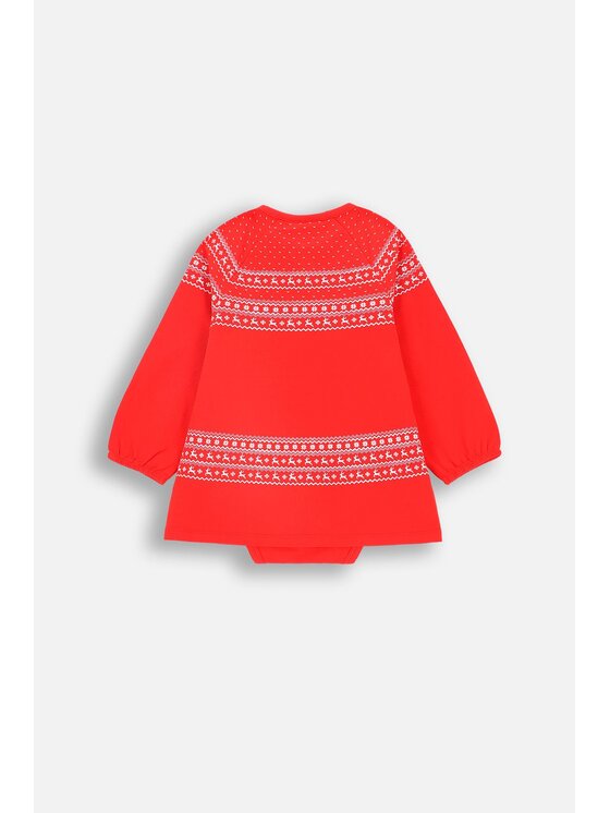 Coccodrillo Coccodrillo Body dziecięce ZC4129601MER-009 Czerwony Regular Fit