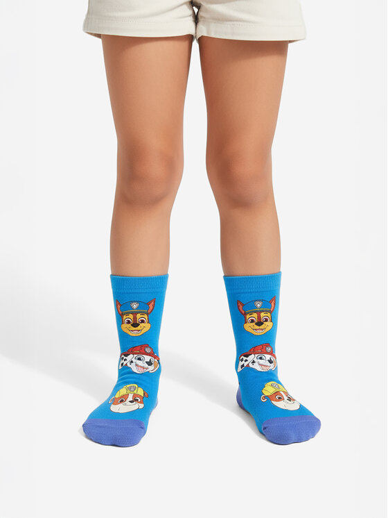 Paw Patrol Paw Patrol Skarpety długie CEO-ACCCS-AW25-333PAW Niebieski