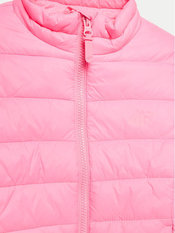 4F 4F Μπουφάν μεταβατικό 4FJWSS24TDJAF342 Ροζ Regular Fit