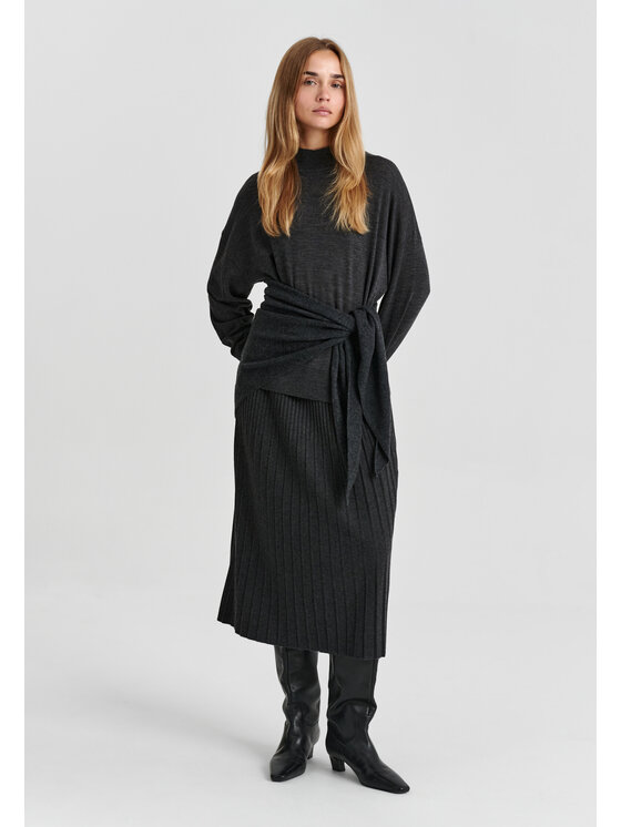 TATUUM TATUUM Sweter AMI Szary Classic Fit