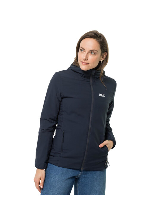 Jack Wolfskin Jack Wolfskin Kurtka przejściowa Jack Wolfskin Jwp Atmos Jkt W Granatowy Regular Fit