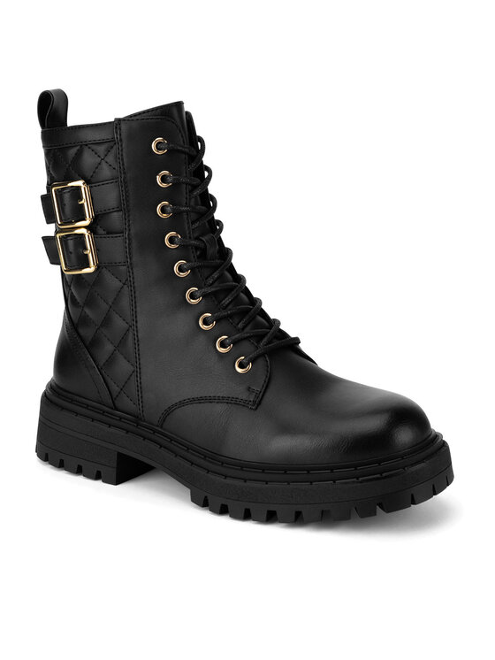 DeeZee DeeZee Čizme HY60208-4 Crna