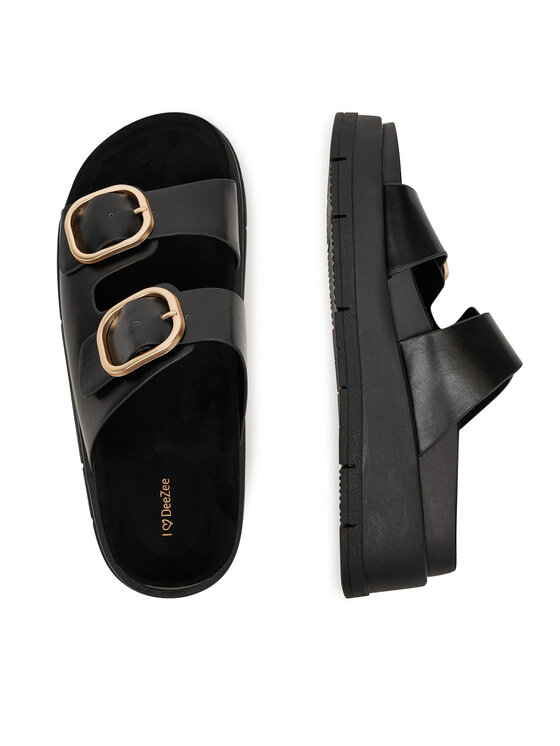 DeeZee DeeZee Pantoletten HY62273-2 Schwarz