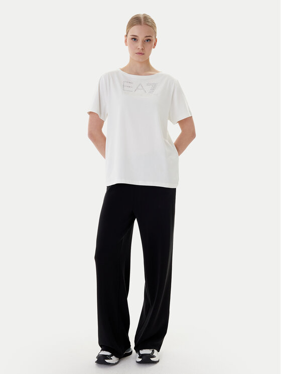EA7 Emporio Armani EA7 Emporio Armani T-Shirt 7W001098 AF14880 U1142 Bílá Slim Fit