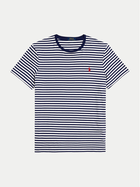 Polo Ralph Lauren Polo Ralph Lauren Футболка 710956828001 Cиній Custom Slim Fit