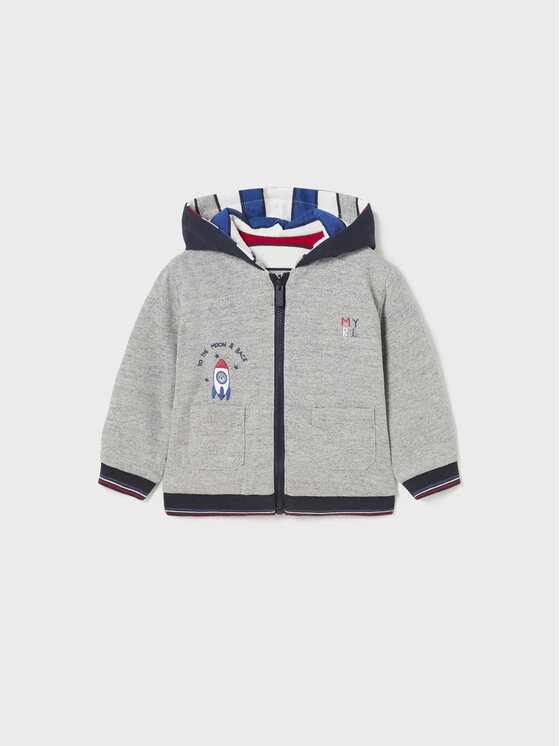 Mayoral Mayoral Суитшърт 2.445 Сив Regular Fit