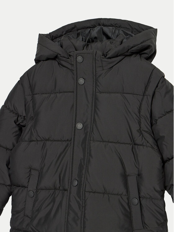 Original Marines Original Marines Зимно яке DEA2507B Черен Regular Fit